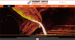 Desktop Screenshot of foundryservice.it